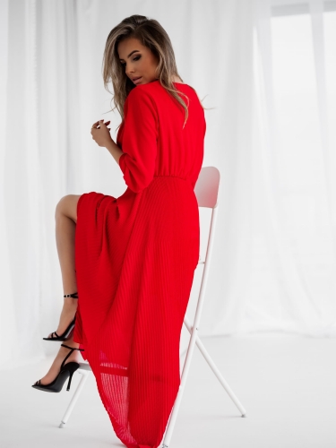 Sukienka Susane długi rękaw czerwona (2).jpeg