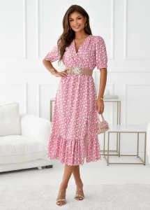 Sukienka Doris Krótki Rękaw kolor 13