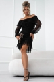 Sukienka Marcelina czarna gładka  (4).jpeg