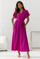 Sukienka Maxi satyna piórka fuksja  (3).jpg
