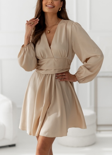 Sukienka Sonia satynowa beżowa (1).jpg