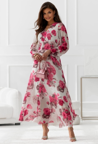 Sukienka Amy Maxi z długim rękawem w peonie kolor 4 (3).jpg
