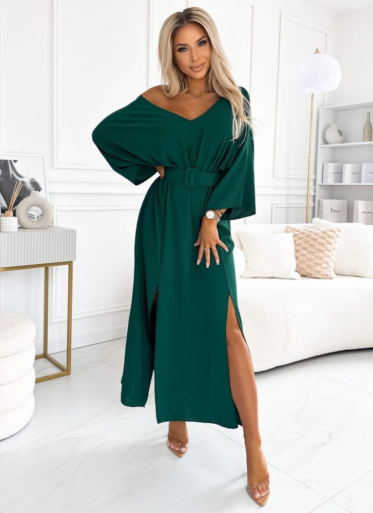 Sukienka Olivia kolor butelkowa zieleń 