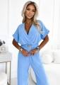 Kombinezon z paskiem V Niebieski  (5).JPG