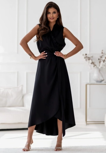 Sukienka Eden kopertowa z wiązaniem MIDI czarna (1).jpg