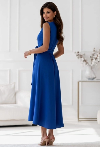 Sukienka Eden kopertowa z wiązaniem MIDI chabrowa (1).jpg