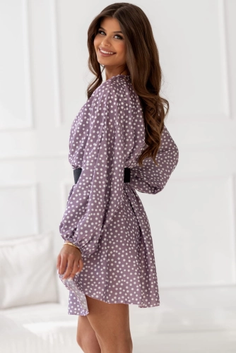 Sukienka Donna kolor 4 Fiolet z ecru (1).jpg