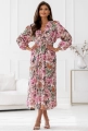 Sukienka Sorella z rękawem w kwiaty kolor 1 (3).jpg