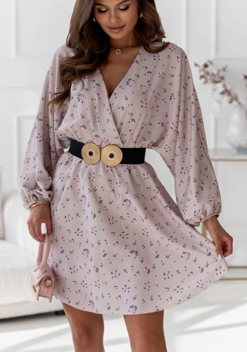 Pasek na gumie elastyczny Donna złoty