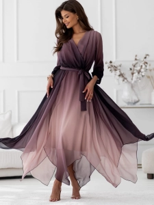 Sukienka Elena brązowa