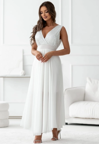 Sukienka Diva z rozcięciem biała (5).jpg