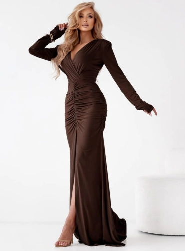 Sukienka Princess czekoladowa