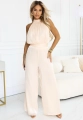 Komplet 2 częściowy Satin Glow Bluzka plus Spodnie jasna brzoskwinia (4).jpg