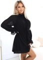 Sukienka Loren z różą MINI czarna (3).JPG