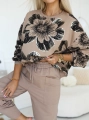 Dres Golden Flower Bluza plus Spodnie beżowy (2).JPG