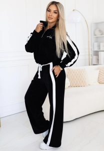 Dres MY LIFE Bluza plus Spodnie czarny