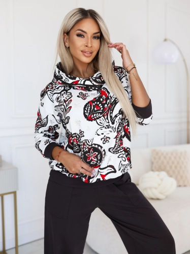 Dres Flora Bluza plus Spodnie czekoladowy (4).JPG