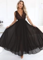 Sukienka Diva cekinowa z rozcięciem czekoladowa (5).jpg