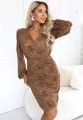 Sukienka Inez z Zamszowym Wzorem MINI camel (4).JPG