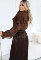 Bluzka Organza z Różą czekoladowa (5).JPG