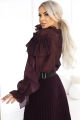 Bluzka Organza z Różą śliwka (1).JPG