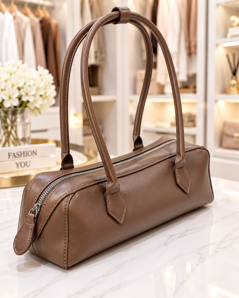 Torebka Slim Bag na ramię czekoladowa