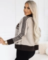 Sweter Rozpinany z Domieszką Wełny toupe  (4).JPG