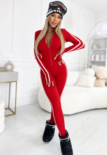 by Fashionyou Kombinezon czerwony Pasy (10).jpg
